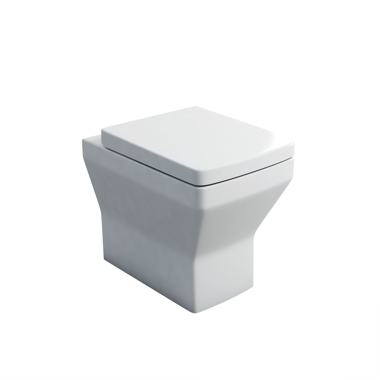 Cube S20 back to wall pan with soft close seat